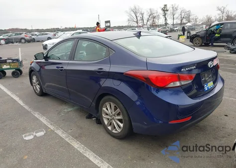 2014 Hyundai Elantra Se из США, поврежденный, VIN 5NPDH4AE0EH511360